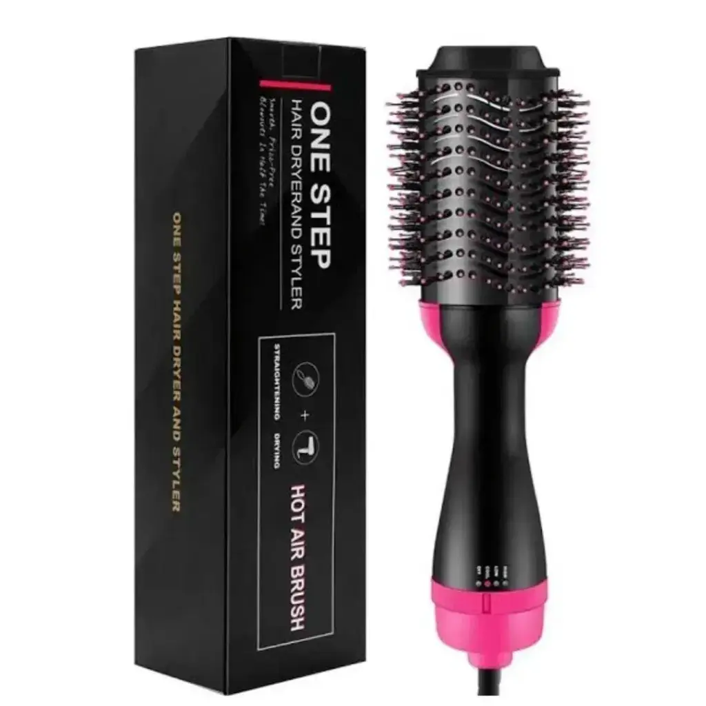 [1 in Stock] One Step Black Hair Straightener ABS Fast Drying