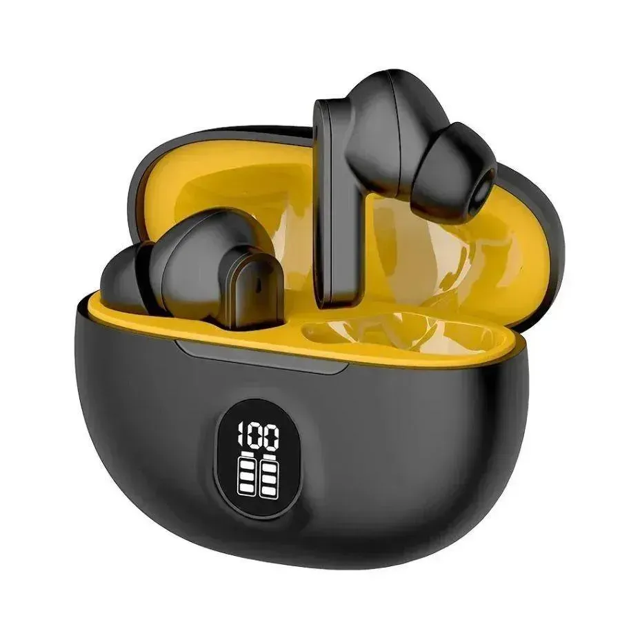 [88 in Stock] Stereo Earbuds with Touch Control & Bass Sound Black