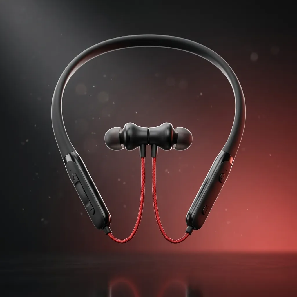 [20 in Stock] BT-E20 ENC Wireless Bluetooth 5.3 Neckband Music Call Player