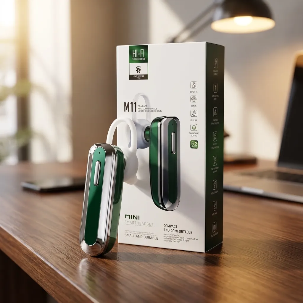 [1 in Stock] Smart Bluetooth Headset M11 Mini Compact Comfortable Small and Durable