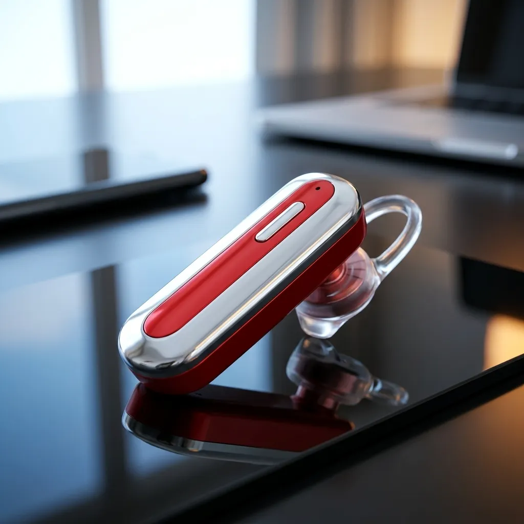 Wireless Headset Bluetooth 5 Silver Golden Durable (Silver)