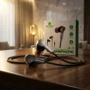 Premium Sound X-5 Earphones Black Red Balanced Multicolor