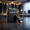 BLUK'S BX7 Wireless Microphone 2.4G Type-C | Mini Mic for Phone & Video Recording