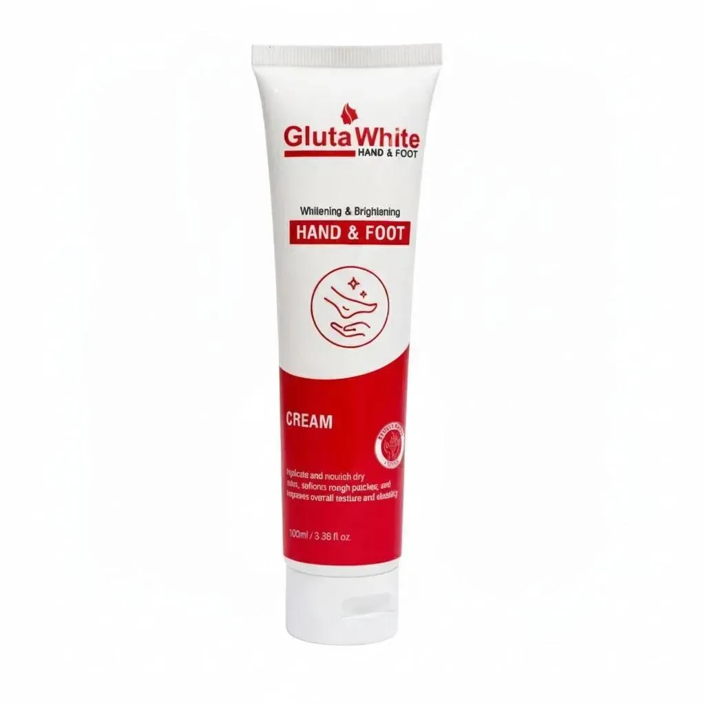 [100 in Stock] Gluta White Whitening Cream 100ml Hand & Foot